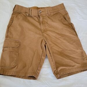 Brahma Trailblazer Tan Mens Cargo‎ Shorts Size 32 Casual Outdoors